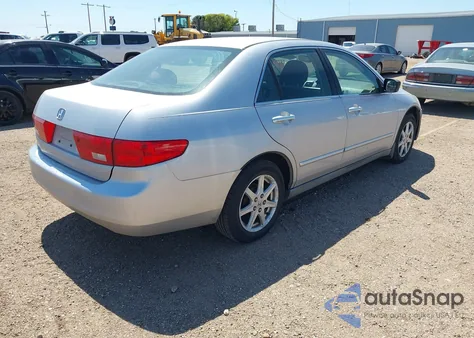 2005 Honda Accord 2.4 Lx from USA, damaged, VIN 1HGCM55415A101271